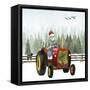 Country Santa I-Grace Popp-Framed Stretched Canvas