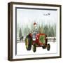Country Santa I-Grace Popp-Framed Premium Giclee Print