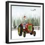 Country Santa I-Grace Popp-Framed Premium Giclee Print