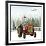 Country Santa I-Grace Popp-Framed Art Print