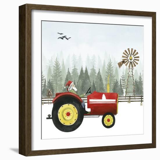 Country Santa II-Grace Popp-Framed Art Print