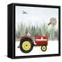 Country Santa II-Grace Popp-Framed Stretched Canvas