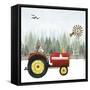 Country Santa II-Grace Popp-Framed Stretched Canvas