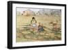 Country Scene, 1891-Niccolo Cannicci-Framed Giclee Print