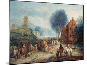 Country Scene-Adriaen van Stalbemt-Mounted Giclee Print