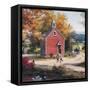 Country School House-unknown Chiu-Framed Stretched Canvas