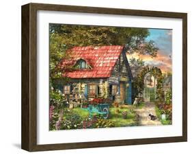 Country Shed-Dominic Davison-Framed Art Print