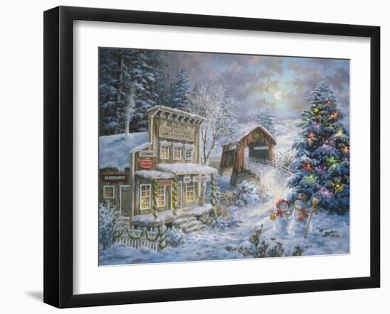 Country Shopping-Nicky Boehme-Framed Giclee Print