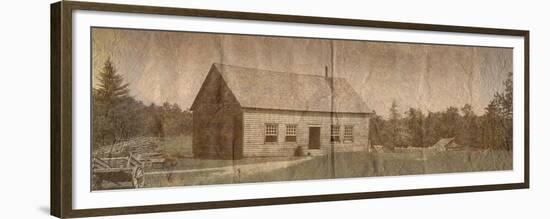 Country Side Landscape 2-Sheldon Lewis-Framed Premium Giclee Print