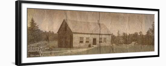 Country Side Landscape 2-Sheldon Lewis-Framed Premium Giclee Print