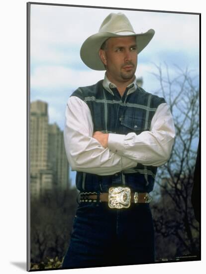 Country Singer Garth Brooks-Dave Allocca-Mounted Premium Photographic Print