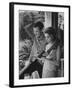 Country Singer Roger Miller and His Wife at Home-Ralph Crane-Framed Premium Photographic Print