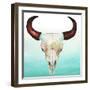 Country Skull-Elizabeth Medley-Framed Art Print