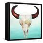 Country Skull-Elizabeth Medley-Framed Stretched Canvas
