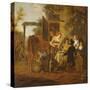 Country Snack-Jean Louis De Marne-Stretched Canvas