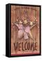 Country Star Welcome-Melinda Hipsher-Framed Stretched Canvas