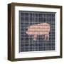 Country Style Pig-BG^Studio-Framed Art Print