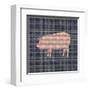 Country Style Pig-BG^Studio-Framed Art Print