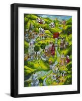 Country Summer-Bill Bell-Framed Giclee Print