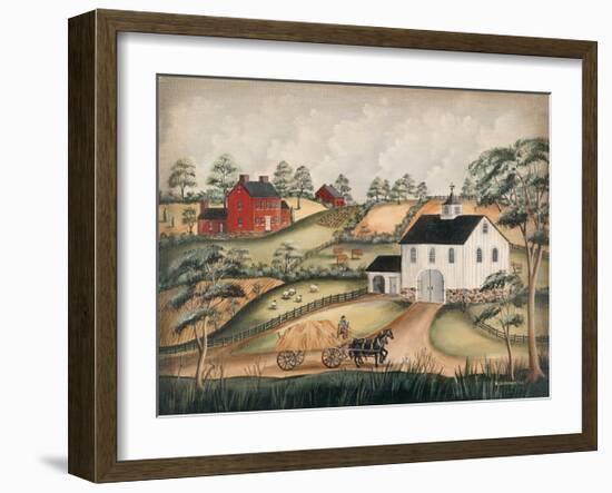 Country Sunday-Barbara Jeffords-Framed Giclee Print