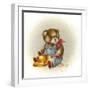 Country Teddy-Peggy Harris-Framed Giclee Print