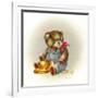 Country Teddy-Peggy Harris-Framed Giclee Print