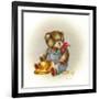 Country Teddy-Peggy Harris-Framed Giclee Print