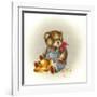 Country Teddy-Peggy Harris-Framed Giclee Print