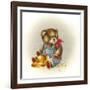 Country Teddy-Peggy Harris-Framed Giclee Print