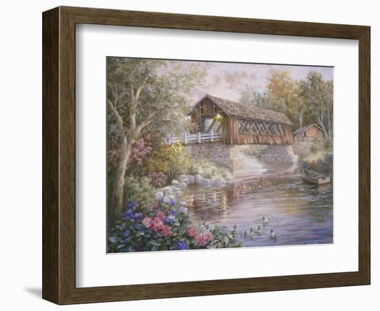 Country Thoroughfare-Nicky Boehme-Framed Giclee Print