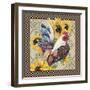 Country Time Rooster-B-Jean Plout-Framed Giclee Print