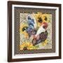 Country Time Rooster-B-Jean Plout-Framed Giclee Print