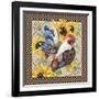 Country Time Rooster-B-Jean Plout-Framed Giclee Print