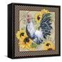 Country Time Rooster-C-Jean Plout-Framed Stretched Canvas