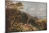 Country Track leading to Harlech Castle, 19th century, (1938)-David Cox the elder-Mounted Giclee Print