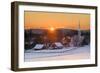 Country Village-Michael Blanchette Photography-Framed Giclee Print