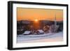 Country Village-Michael Blanchette Photography-Framed Giclee Print