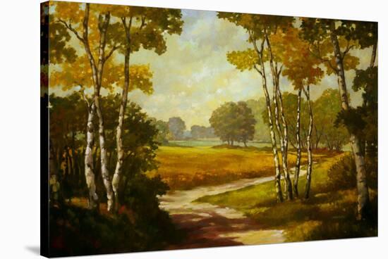 Country Walk I-Graham Reynolds-Stretched Canvas
