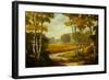 Country Walk I-Graham Reynolds-Framed Art Print