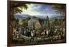 Country Wedding, 1621-1623-Jan Brueghel the Elder-Framed Giclee Print