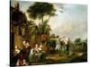 Country Wedding, 1797-Louis Joseph Watteau-Stretched Canvas