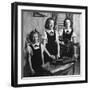 Country Western Singing Carter Sisters Anita, June and Helen, Singing, Playing Autoharp and Guitar-Eric Schaal-Framed Premium Photographic Print