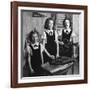 Country Western Singing Carter Sisters Anita, June and Helen, Singing, Playing Autoharp and Guitar-Eric Schaal-Framed Premium Photographic Print