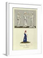 Country Women of the 14th Century-null-Framed Giclee Print