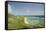 Countryside and Ocean on St. Croix-Macduff Everton-Framed Stretched Canvas