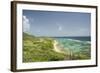 Countryside and Ocean on St. Croix-Macduff Everton-Framed Photographic Print