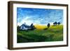 Countryside Cottage-Cherie Roe Dirksen-Framed Giclee Print