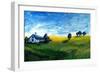 Countryside Cottage-Cherie Roe Dirksen-Framed Giclee Print