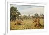 Countryside Field 1906-George S Elgood-Framed Premium Giclee Print