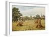 Countryside Field 1906-George S Elgood-Framed Art Print